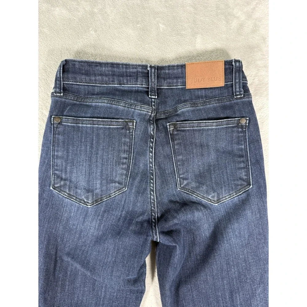 Judy Blue Jeans‎ Womens 3/26 Blue Denim Skinny Fit Dark Wash